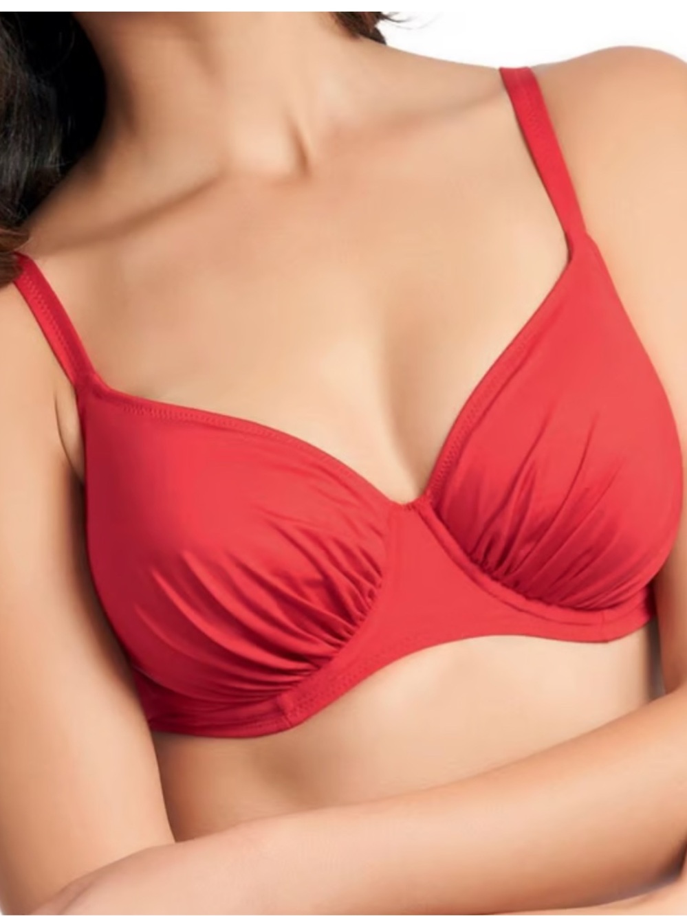 FANTAISIE Versailles Bold Red Bikini Top